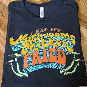 Brent Cobb Band Shirt Psychedelic Mushrooms Country Western Hippie Tee